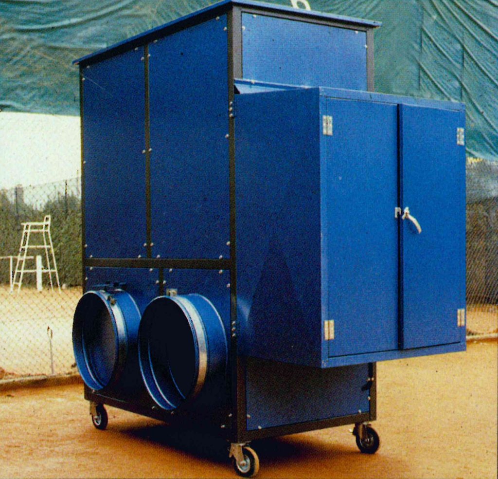 Soufflerie d’une structure gonflable