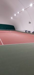 Deux courts de tennis couverts par une structure gonflable (bulle) – Hauts-de-Seine (92)