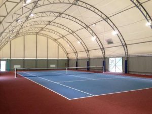 Court de tennis couvert par une couverture textile sur structure acier ou alu – Essonne (91)